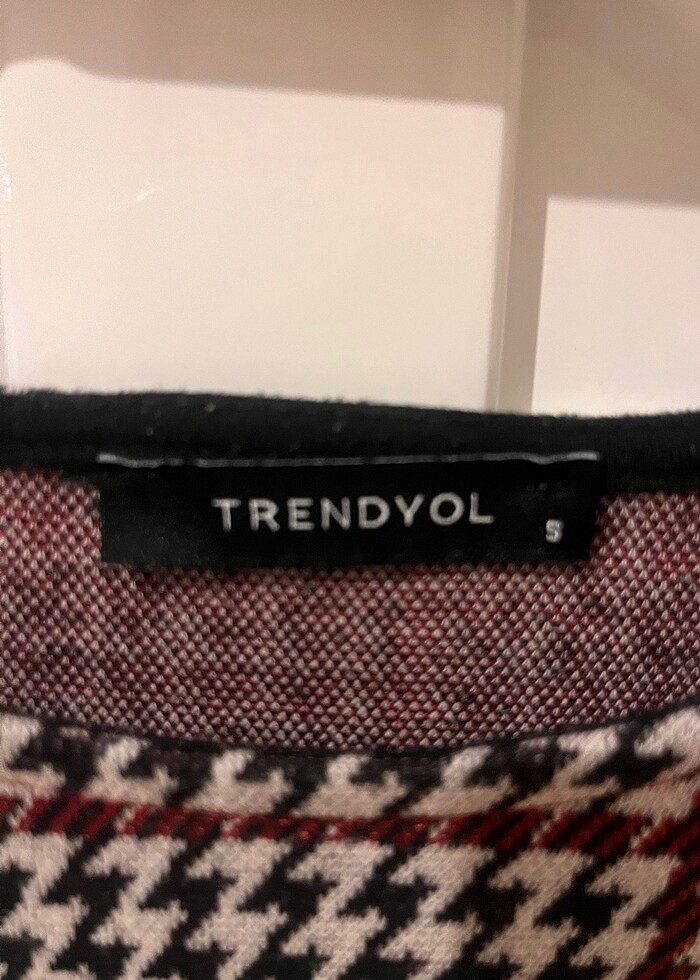 Ekose elbise - Görsel 2