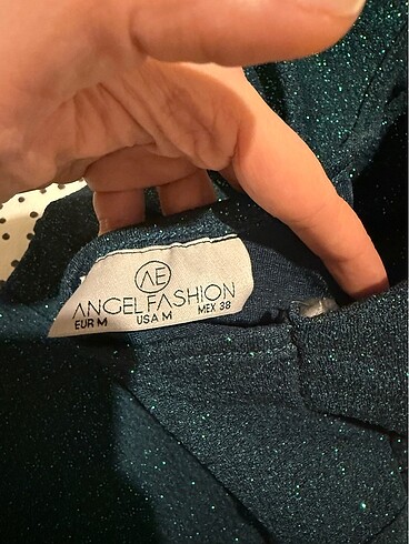 Tek omuz Gece elbisesi - Görsel 6