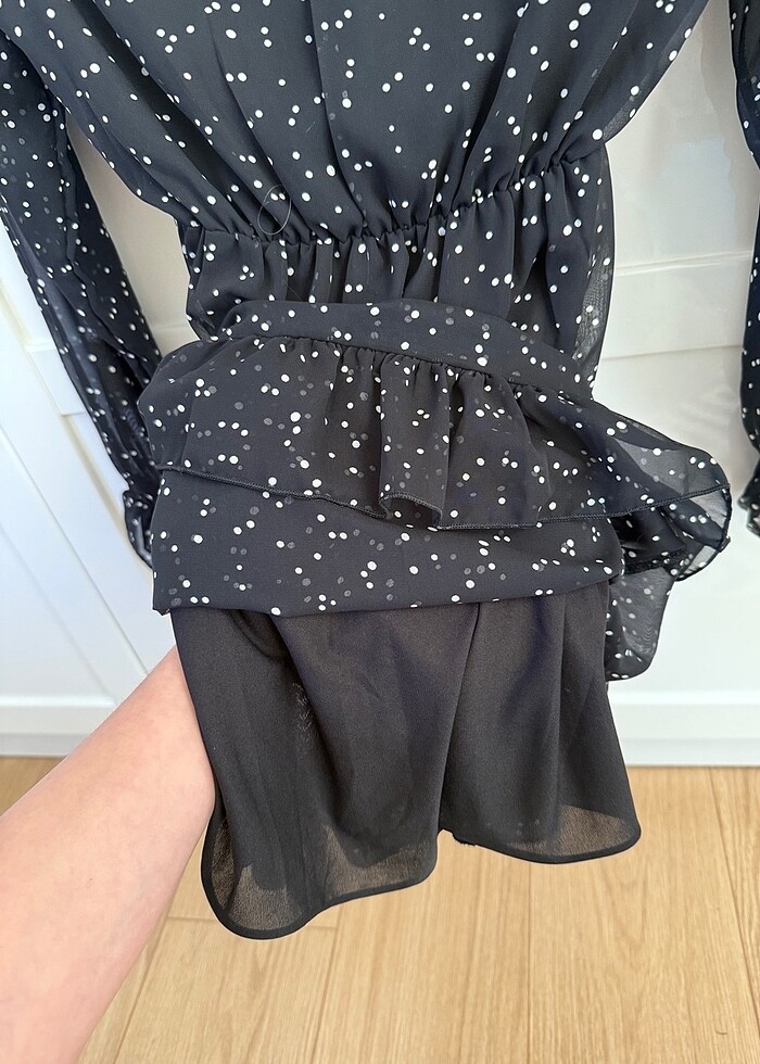 Şifon elbise - Görsel 3