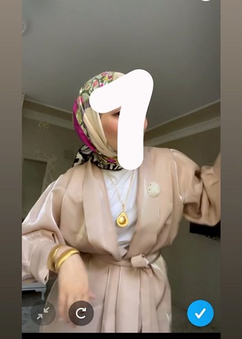 ipekyol Bej Uzun Kollu Saten Kadın Takım