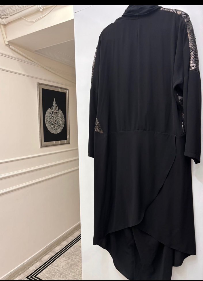 Siyah Desenli tunik - Görsel 2