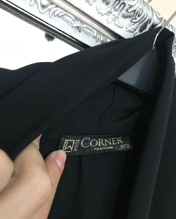 Siyah Desenli tunik - Görsel 3