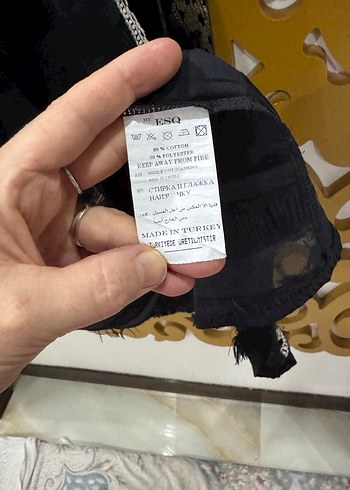 Uzun Siyah Bohem Kadın Kimono - Görsel 7