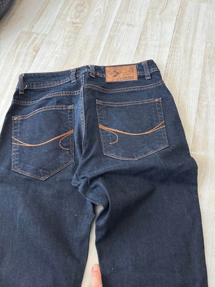 Kadın Gri Kot Pantolon Kemerli Normal Boy - Görsel 4