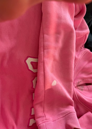 Pembe USPA Kapüşonlu Spor Sweatshirt - Görsel 3