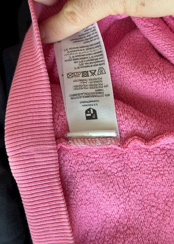 Pembe USPA Kapüşonlu Spor Sweatshirt - Görsel 6