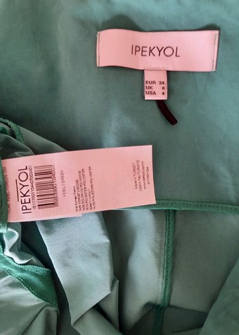 Turkuaz Kadın Pamuklu Blazer Ceket - Görsel 6