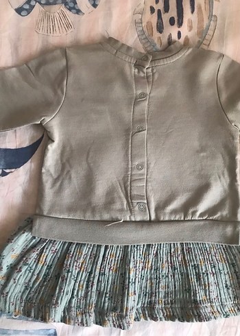 Kız Çocuk Gri Salaş Sweatshirt - Görsel 3