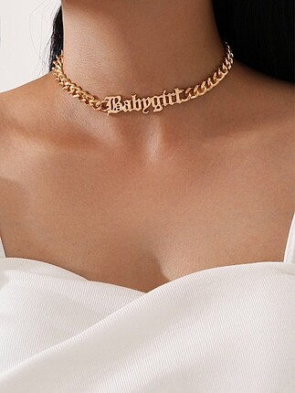 İthal babygirl choker