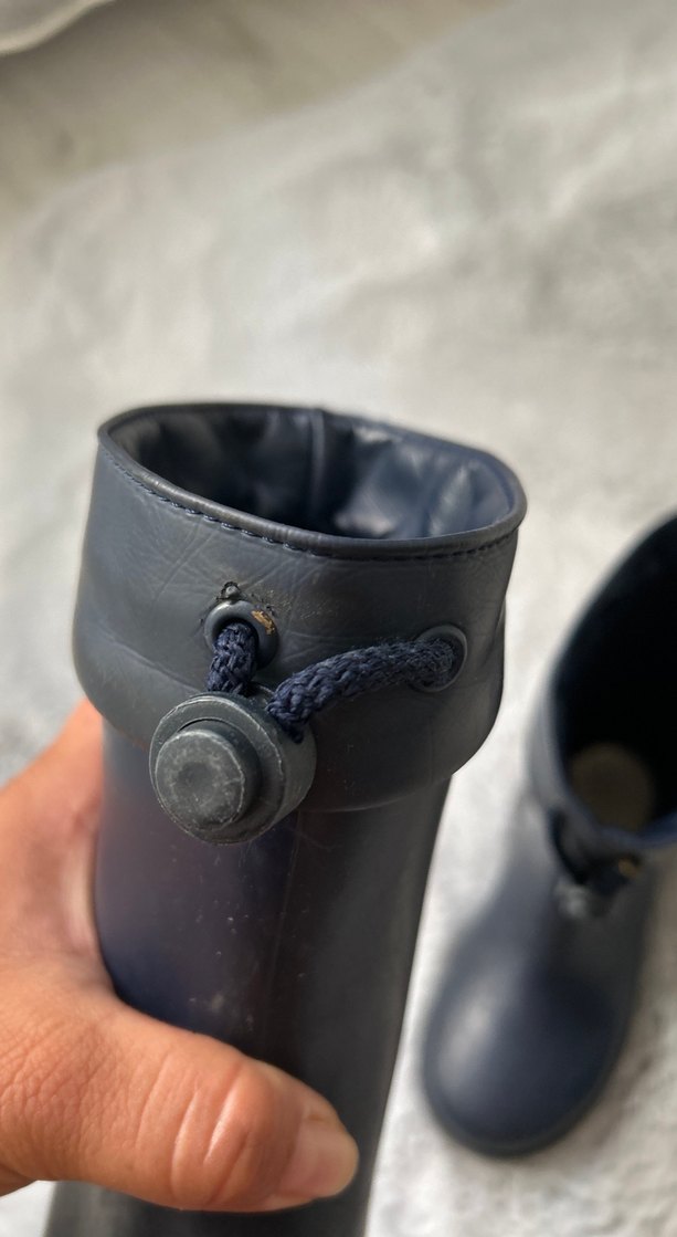 Mavi Erkek Çocuk Lastik Botlar - Görsel 3