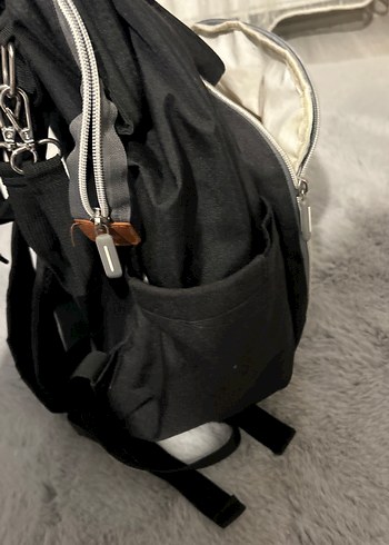 Siyah Baskılı Bebek Bakım Çantası - Görsel 5