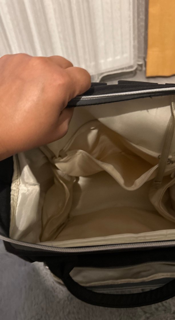 Siyah Baskılı Bebek Bakım Çantası - Görsel 2