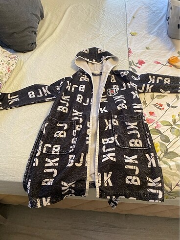 Taç Beşiktaş bornoz