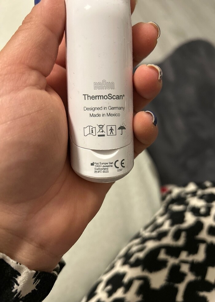 Braun ateş ölçer - Görsel 4