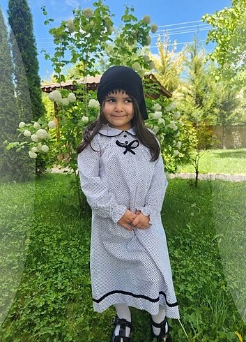 Çocuk robalı elbise 3/8 yaş aralığı