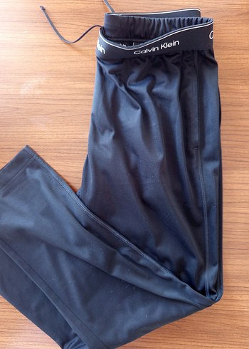 Kalın Siyah Calvin Klein Hamile Eşofman Altı - Görsel 2