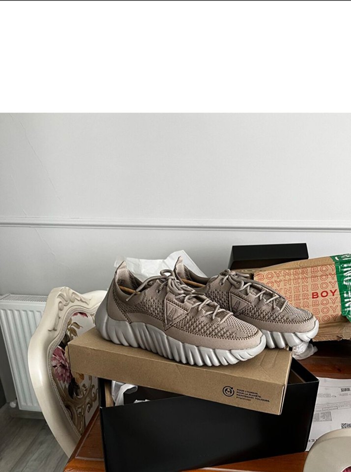 Bej Gri Spor Ayakkabı - Görsel 2