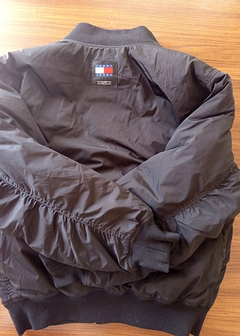 Tommy Jeans Gri Fermuarlı Ceket - Görsel 2