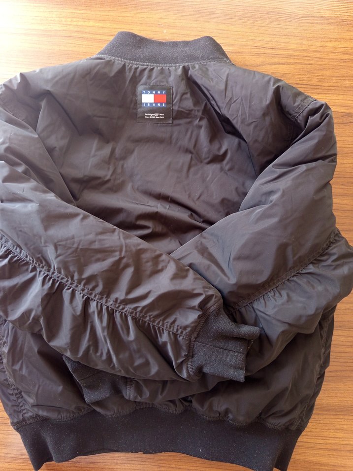 Tommy Jeans Gri Fermuarlı Ceket - Görsel 2