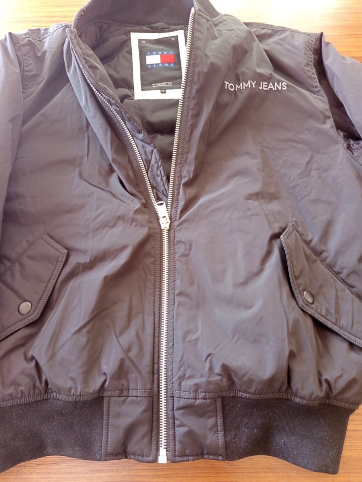 Tommy Jeans Gri Fermuarlı Ceket - Görsel 3