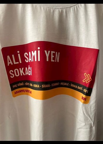 Beyaz Pamuklu Oversize Tişört - Görsel 2