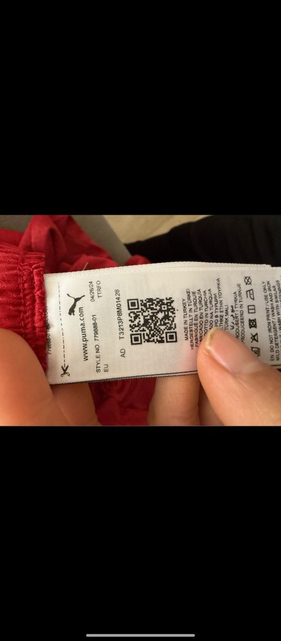 Kırmızı Parlak Puma Galatasaray Eşofman Altı - Görsel 2