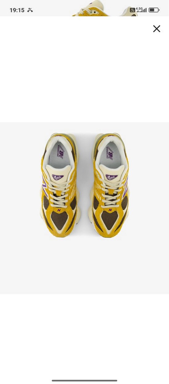 New Balance Sarı Bağcıklı Spor Ayakkabı - Görsel 2