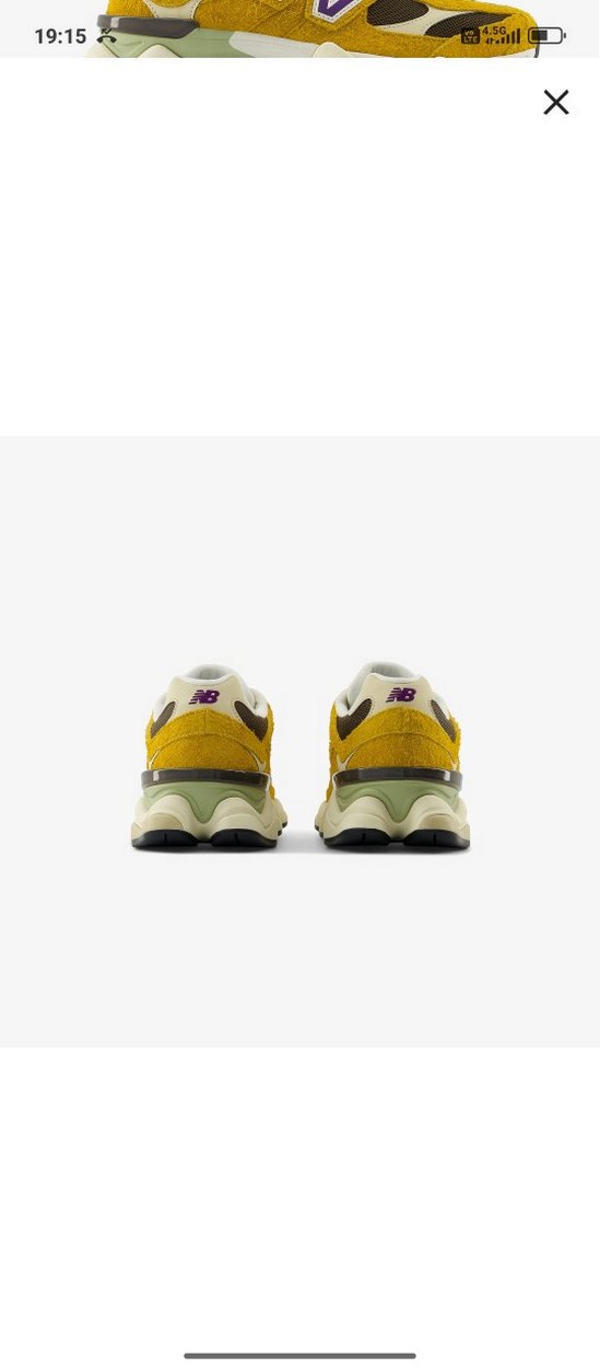 New Balance Sarı Bağcıklı Spor Ayakkabı - Görsel 5