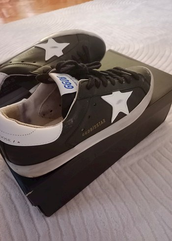Golden Goose Deluxe Siyah Beyaz Erkek Spor Ayakkabı