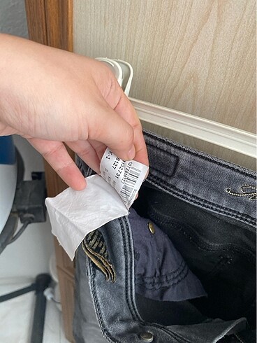 Kot pantolon gri renk - Görsel 3