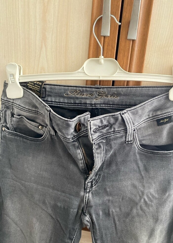 Kot pantolon gri renk - Görsel 2