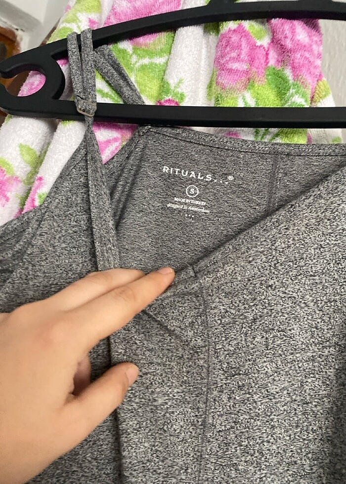 Askılı uzun bağcıklı tulum - Görsel 2