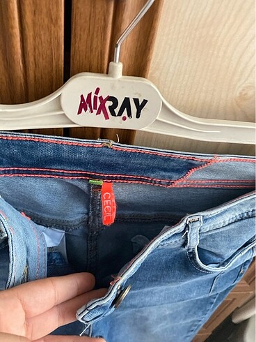 Kısa kot kapri - Görsel 2