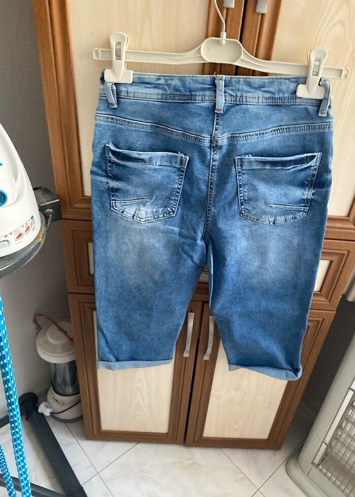 Kısa kot kapri - Görsel 3