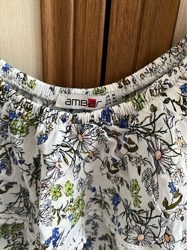 Çiçekli üst m beden - Görsel 2