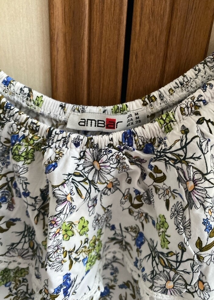 Çiçekli üst m beden - Görsel 2