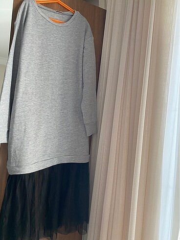 Sweatshirt Tütülü Tunik