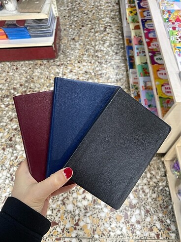 Esnek Çizgili Küçük Boy Defter