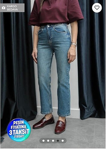 27 Beden Mavi jean