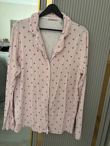 xl Beden Koton gömlek pijama üstü