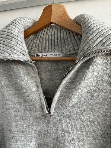 xs Beden gri Renk Bershka triko