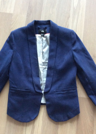 Lacivert blazer