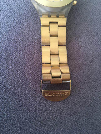 universal Beden altın Renk Swatch saat