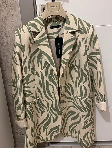 Trendyol & Milla Trendyol Zebra Blazer Ceket