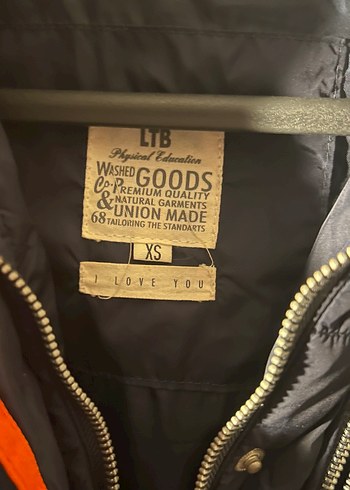 mavi kemerli mont - Görsel 2