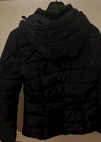 mavi kemerli mont - Görsel 7