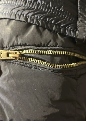 mavi kemerli mont - Görsel 4