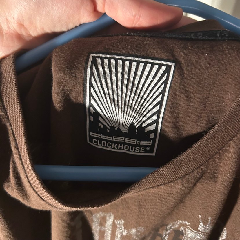 kahverengi baskılı tişört - Görsel 3