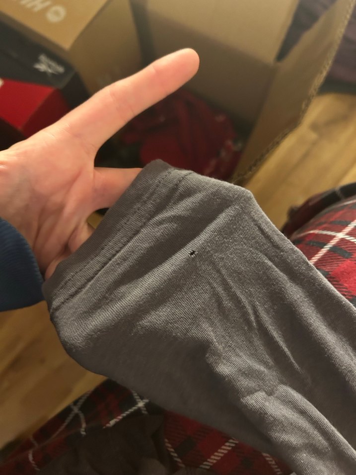 Gri Uzun Kollu Keten Gömlek - Görsel 5