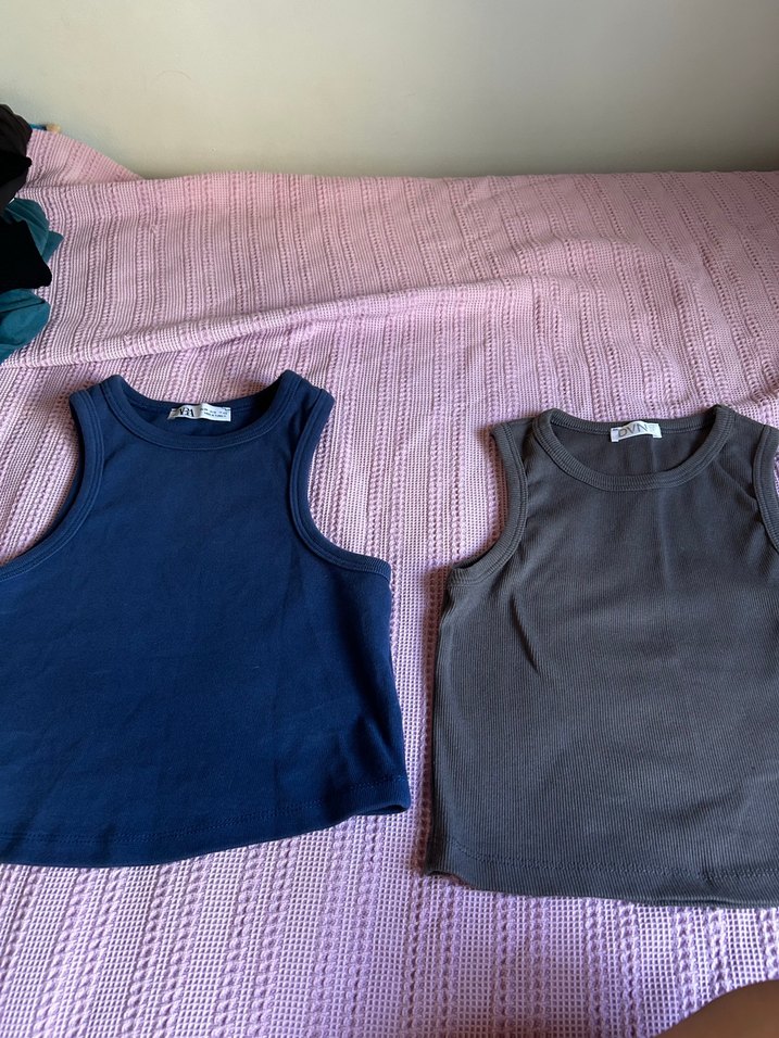 iki tane crop atlet üst - Görsel 4